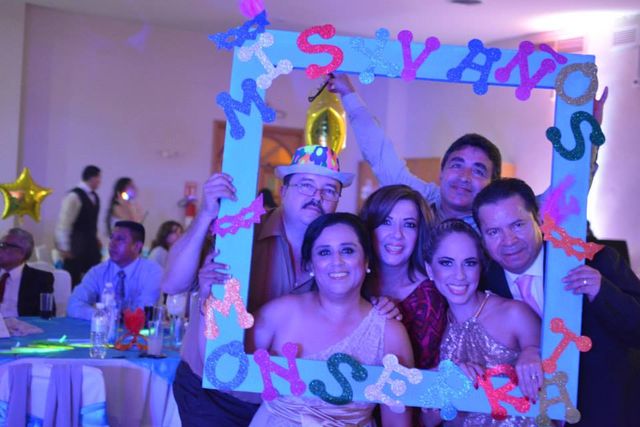 La familia y la quinceañera!!!